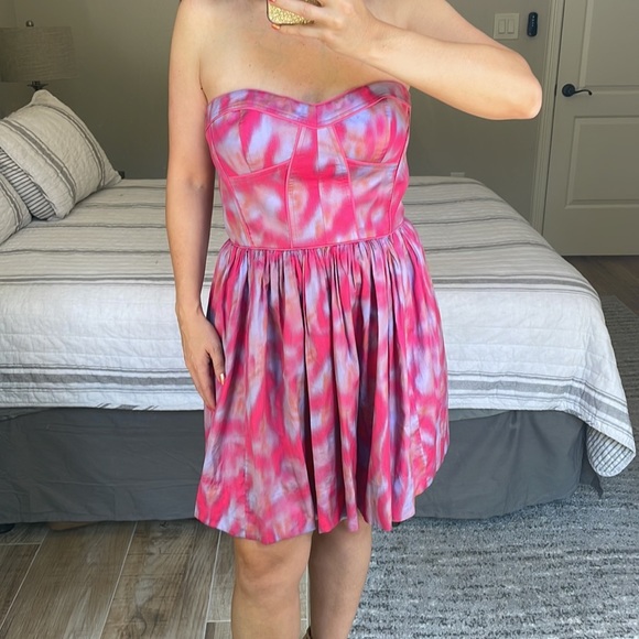 Rebecca Taylor Summer Mini Dress size 8 - Picture 2 of 7